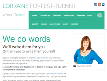 Tablet Screenshot of forrest-turner.co.uk